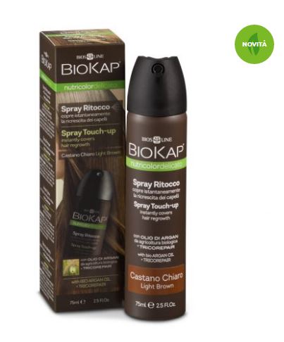 

BiosLine BioKap NutriColor Spray Ritocco Castano Scuro